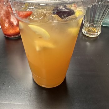 Sol and Sabor - Side view of agua fresca - Mexican Near Me - Millcreek, Utah