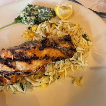 Chart House - King salmon + orzo - Seafood Near Me - Monterey, California