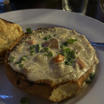 Sassafras Eclectic Food Joint - Clam chowder bowl - New American Near Me - Carson City, Nevada