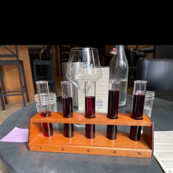 De Tierra Vineyards - Wine flight. John was wonderful to mix and match a custom flight. Thanks. - Wineries Near Me - Carmel, California De Tierra Vineyards - Wine flight. John was wonderful to mix and match a custom flight. Thanks. - Wineries Near Me - Carmel, California
