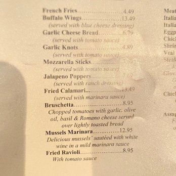 Assaggio's - Menú - Italian Near Me - Raleigh, North Carolina Assaggio's - Menú - Italian Near Me - Raleigh, North Carolina