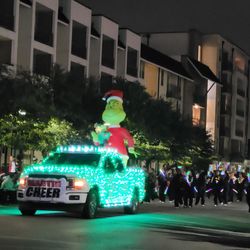 Downtown Arlington - The grinch is here