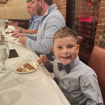 The Precinct - My Oldest Son enjoying a wonderful Desert - Steakhouses Near Me - Cincinnati, Ohio The Precinct - My Oldest Son enjoying a wonderful Desert - Steakhouses Near Me - Cincinnati, Ohio