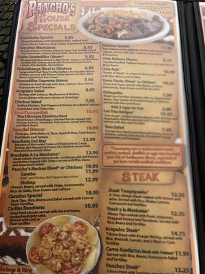 Menu photo 3 Pancho's Mexican Grill Birmingham, AL Menu photo 3 Pancho's Mexican Grill Birmingham, AL