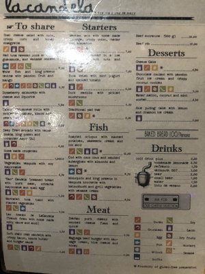 Menu photo 3 La Candela Cadiz, CA Menu photo 3 La Candela Cadiz, CA