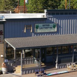 Sisters Log Furniture and Home Decor - Sisters Log Furniture Storefront - 121 West Cascade Ave., Sisters, OR