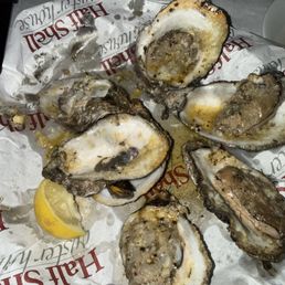 Char grilled oysters Char grilled oysters