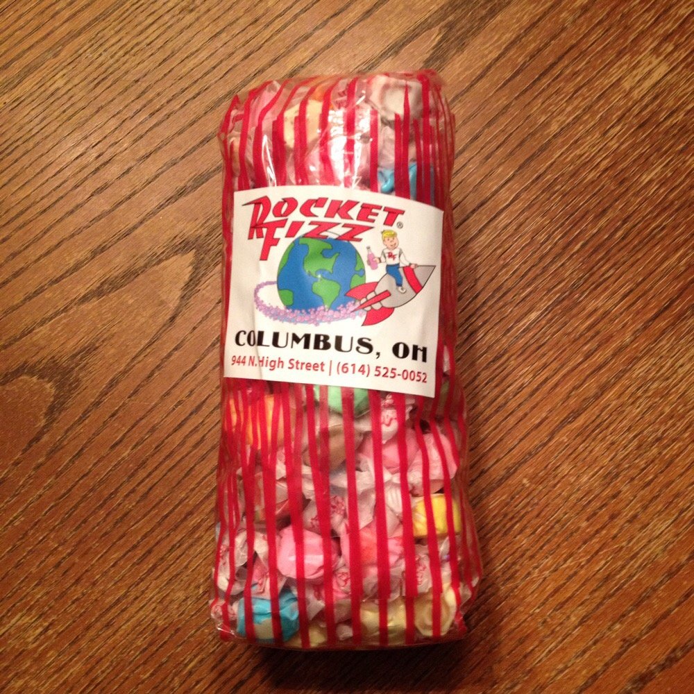 Rocket Fizz - This is how you fill a large bag with delicious taffy! - Candy Stores Near Me - Columbus, Ohio Rocket Fizz - This is how you fill a large bag with delicious taffy! - Candy Stores Near Me - Columbus, Ohio