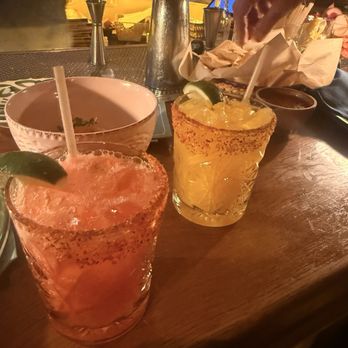 The Hideaway - Strawberry and mango margaritas delicious - Steakhouses Near Me - Beverly Hills, California The Hideaway - Strawberry and mango margaritas delicious - Steakhouses Near Me - Beverly Hills, California