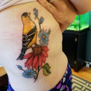 South Water Studios - My wife surprised me with this one. We call them Steeler birds. They were in the front window of our new home here the day we moved in. - Tattoo Near Me - Kent, Ohio