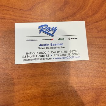 Ray Chrysler Dodge Jeep Ram - Car Dealers Near Me - Fox Lake, Illinois