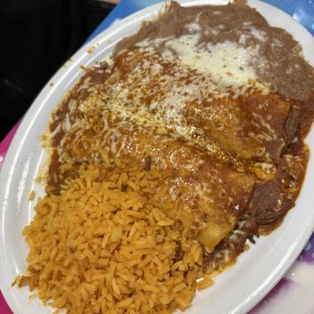 Sergio's Mexican Restaurant - 2 beef enchiladas combo - Mexican Near Me - Fontana, California Sergio's Mexican Restaurant - 2 beef enchiladas combo - Mexican Near Me - Fontana, California