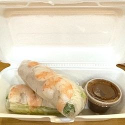 Poké Island Plus - Steamed Shrimp & Pork Fresh Rolls(my fave)