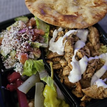 Gyro Stop - Chicken Shwarma Plate - Mediterranean Near Me - Arlington, Washington