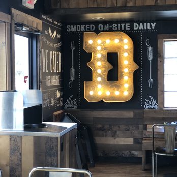 Dickey's Barbecue Pit - a sign with the letter b - Barbeque Near Me - Coeur D' Alene, Idaho Dickey's Barbecue Pit - a sign with the letter b - Barbeque Near Me - Coeur D' Alene, Idaho