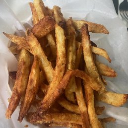 Side of fries- $8 Side of fries- $8