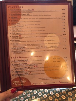 Menu photo 7 Real Thai Kitchen Santa Cruz, CA