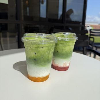 Fresso Coffee & Tea - Mango and strawberry matcha - Coffee & Tea Near Me - Missouri City, Texas Fresso Coffee & Tea - Mango and strawberry matcha - Coffee & Tea Near Me - Missouri City, Texas