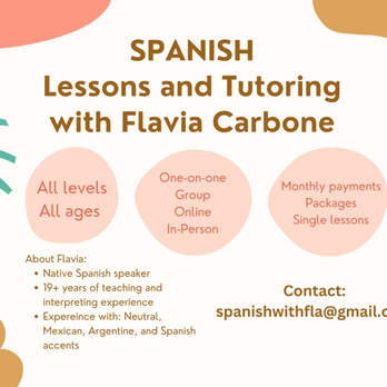 Spanish With Fla - Information About Fla's Teaching Services - Private Tutors Near Me Spanish With Fla - Information About Fla's Teaching Services - Private Tutors Near Me