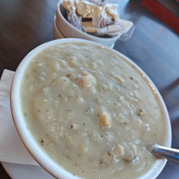 Barbara's Fishtrap - Bowl of Clam Chowder - $16.95 - Seafood Near Me - Half Moon Bay, California Barbara's Fishtrap - Bowl of Clam Chowder - $16.95 - Seafood Near Me - Half Moon Bay, California