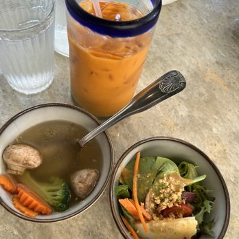 Forever Thai - Lunch special comes with veggie soup and salad - Thai Near Me - Brooklyn, New York Forever Thai - Lunch special comes with veggie soup and salad - Thai Near Me - Brooklyn, New York