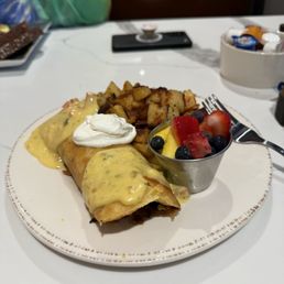 Chickichanga Breakfast Wrap
