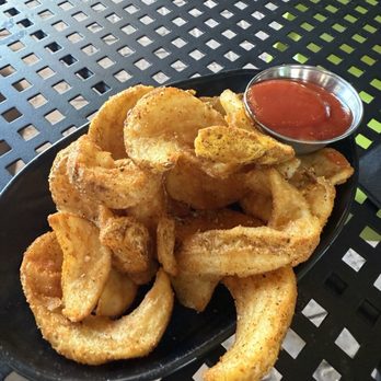 Latitude Seafood - Sidewinder fries with old bay - Seafood Near Me - Midlothian, Virginia Latitude Seafood - Sidewinder fries with old bay - Seafood Near Me - Midlothian, Virginia