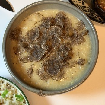 Carabao - Black Winter Truffle Lugaw - Filipino Near Me - Napa, California