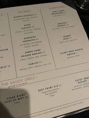 Menu photo 5 The Savoy Kansas City, MO Menu photo 5 The Savoy Kansas City, MO