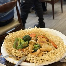 Pan Fried Crispy Noodle
