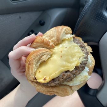 Dunkin' - Sausage Egg & Cheese Croissant - Coffee & Tea Near Me - Mount Washington, Kentucky Dunkin' - Sausage Egg & Cheese Croissant - Coffee & Tea Near Me - Mount Washington, Kentucky