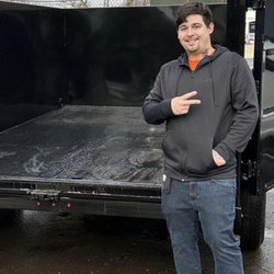 Eddie’s Affordable Junk Removal - My dumpster and me next to it