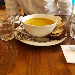 Salthouse Restaurant - Vegetable soup pureed