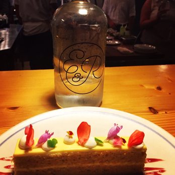 Emmer & Rye - Carrot Cake with Lemon Cream at the Chef's Table. - Tapas/Small Plates Near Me - Austin, Texas