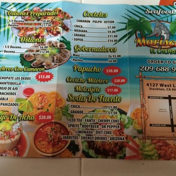 Mariscos El Cachanilla - Menu - Seafood Near Me - Stockton, California Mariscos El Cachanilla - Menu - Seafood Near Me - Stockton, California
