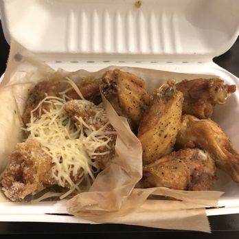 Fire Wings - Lemon pepper and garlic Parmesan - Chicken Wings Near Me - San Mateo, California Fire Wings - Lemon pepper and garlic Parmesan - Chicken Wings Near Me - San Mateo, California