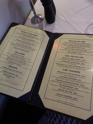 Menu photo 1 Escargot 41 Naples, FL