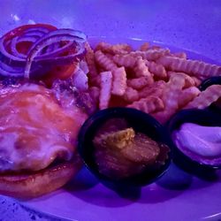 DR. Philgoods  Laboratory Bar & Grill - Cheeseburger- delicious big juicy one. Excellent fries.