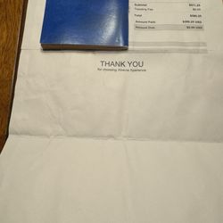 Xtreme Xperience - 580.25 for nothing.  I never got to drive the Lamborghini ......
