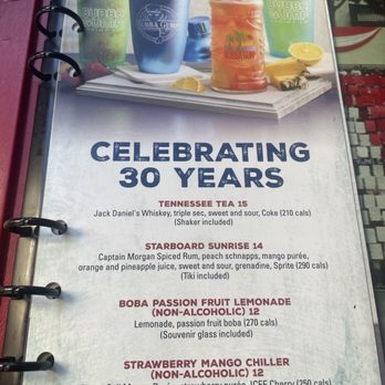 Bubba Gump Shrimp - Drink menu - Seafood Near Me - Universal City, California Bubba Gump Shrimp - Drink menu - Seafood Near Me - Universal City, California
