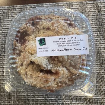 Sweetie Pies - Mini peach pie - Bakeries Near Me - Napa, California Sweetie Pies - Mini peach pie - Bakeries Near Me - Napa, California