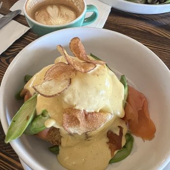 Neighbors - Sad, dry Benedict with a few slices of potato chips (5) - Breakfast & Brunch Near Me - Las Vegas, Nevada Neighbors - Sad, dry Benedict with a few slices of potato chips (5) - Breakfast & Brunch Near Me - Las Vegas, Nevada