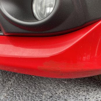 The High-Line Group - Scratched up paint obviously in a fender bender. With the wrong color paint. - Car Dealers Near Me - Lowell, Massachusetts