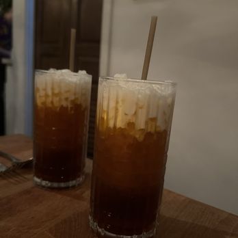 Fish Cheeks - Thai tea - Seafood Near Me - New York, New York