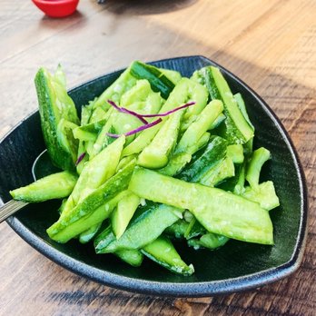 Dumpling Hours - Cucumber with garlic sauce - Dim Sum Near Me - Walnut Creek, California