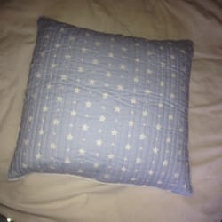 Zara Home - The cushion WITH the 'extra' stuffing.
