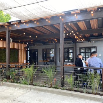 Brew Kitchen Bar - Permanent Patio Dining Area - Gastropubs Near Me - Monterey Park, California