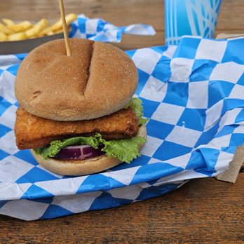 Blue Moon Burgers - Fish sandwich - Burgers Near Me - Seattle, Washington