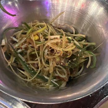 Hobak Korean BBQ - Green onion been sprout side - Korean Near Me - Las Vegas, Nevada