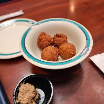 High Tide Harry's - Complementary hushpuppies with cinnamon butter - Seafood Near Me - Orlando, Florida High Tide Harry's - Complementary hushpuppies with cinnamon butter - Seafood Near Me - Orlando, Florida